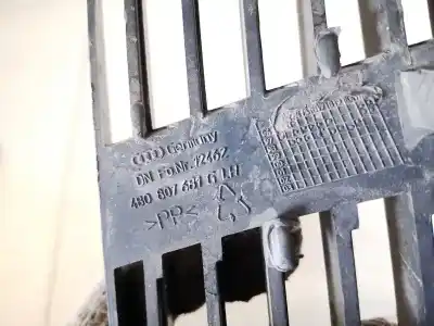 Автозапчастина б/у ліва решіта бампера для audi a6 avant (4b5) 1.9 tdi посилання на oem iam 4b0807681g  