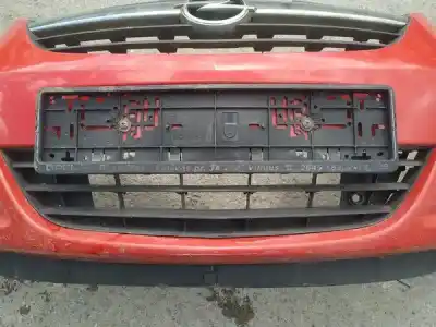 Автозапчастина б/у центральна решіта бампера для opel corsa c 1.2 16v cat (z 12 xep / lb4) посилання на oem iam 