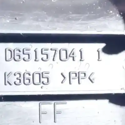 Pezzo di ricambio per auto di seconda mano plastica per mazda 2 lim. (de) 1.4 diesel cat riferimenti oem iam d65157041  