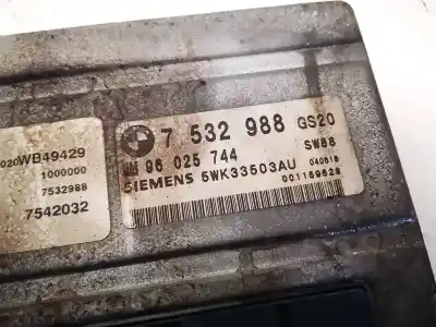 Pezzo di ricambio per auto di seconda mano centralina cambio automatico per bmw x3 (e83) 3.0 turbodiesel cat riferimenti oem iam 7532988  96025744, 5wk33503au