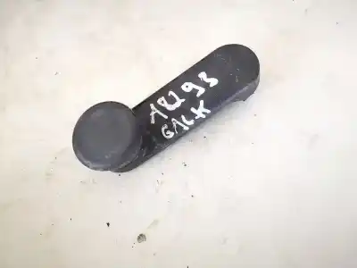 Peça sobressalente para automóvel em segunda mão manivela / manipulo do vidro dianteiro esquerdo por opel zafira a 2.0 dti referências oem iam 90247150