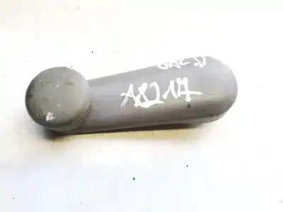 Peça sobressalente para automóvel em segunda mão manivela / manipulo do vidro dianteiro esquerdo por mazda 3 (bk) 1.6 di turbo referências oem iam   