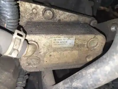 Second-hand car spare part engine oil cooler for opel zafira b 1.9 cdti oem iam references 5989070231