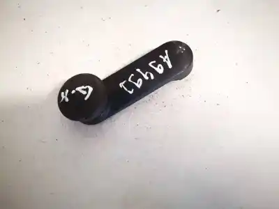 Peça sobressalente para automóvel em segunda mão manivela / manipulo do vidro dianteiro esquerdo por opel zafira a 2.0 dti referências oem iam 90247150