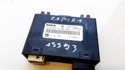 Peça sobressalente para automóvel em segunda mão Módulo Eletrônico por OPEL ZAFIRA B 1.9 CDTI Referências OEM IAM 0263004031  13181070, 511995847