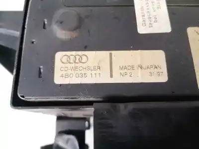 Second-hand car spare part audio system / radio cd for audi a6 c5 (4b2) 2.5 tdi oem iam references 4b0035111  