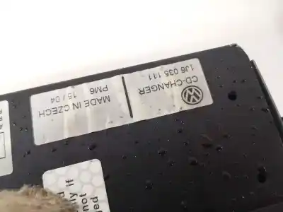 Second-hand car spare part audio system / radio cd for skoda superb (3u4) 2.5 v6 tdi cat (bdg) oem iam references 1j6035111  