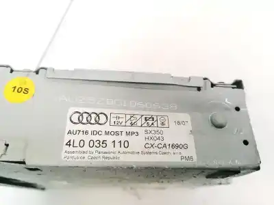 Автозапчастина б/у аудіо система / радіо cd для audi q7 (4l) 3.0 tdi посилання на oem iam 4l0035110  4l0910110