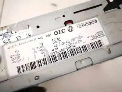 Автозапчастина б/у аудіо система / радіо cd для audi a6 avant (4f5) 2.7 tdi посилання на oem iam 4e0919887c  4e0910887m
