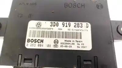 Tweedehands auto-onderdeel elektronische module voor volkswagen phaeton (3d1, 3d2, 3d3, 3d4, 3d6, 3d7, 3d8, 3d9) 3.0 v6 tdi 4motion oem iam-referenties 3d0919283d  0263004108