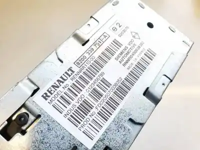 Second-hand car spare part audio system / radio cd for renault espace iv (jk0) 2.2 dci turbodiesel oem iam references 8200339751a  0123456789, fd0205070038352