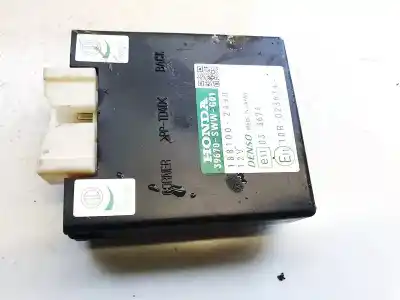 Recambio de automóvil de segunda mano de Unidad de control-módulo PDC de aparcamiento para HONDA CR-V (RE)  referencias OEM IAM 39670SWWG01  39670-SWW-G01, 188100-2490