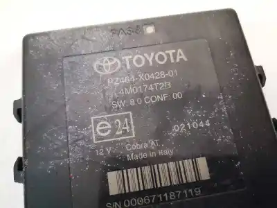 Автозапчастина б/у електронний модуль для toyota rav 4 (a3) 2.2 turbodiesel cat посилання на oem iam 4m0174t2b  pz464-x0428-01