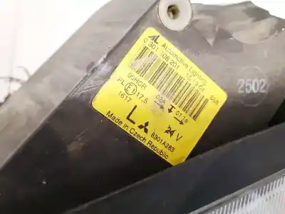 Second-hand car spare part left headlight for mitsubishi colt cz3 berl. 5 (z30a) 1.3 (z35a. z33a. z34a) oem iam references 0301208201  8301a283