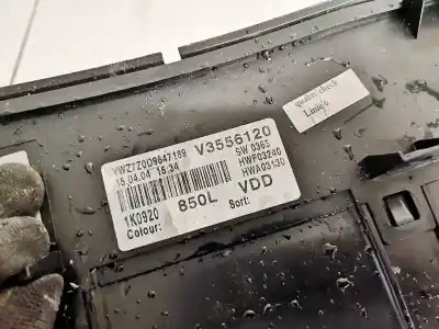 Автозапчастина б/у панель інструментів для volkswagen golf v variant (1k5) 1.9 tdi посилання на oem iam 1k0920850l  v3556120