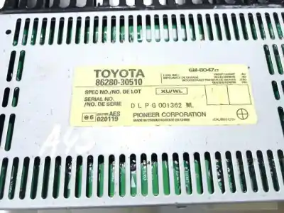 Автозапчасти б/у аудиосистема / радио cd за lexus gs (gs/us/ws19) 3.0 v6 24v cat ссылки oem iam 8628030510  86280-30510, dlpg001362wl