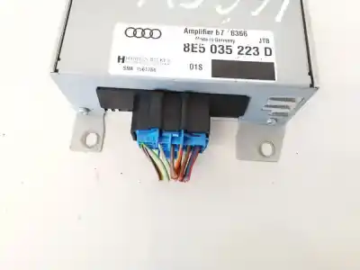 Second-hand car spare part audio system / radio cd for audi a4 avant (8e) 2.0 tdi quattro (dpf) oem iam references 8e5035223d  