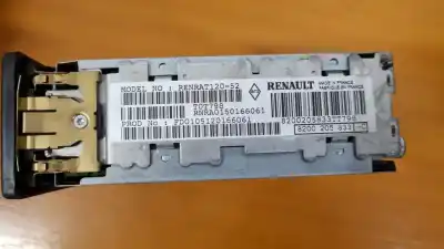 Second-hand car spare part audio system / radio cd for renault espace iv (jko) 1.9 authentique [1.9 ltr. - 88 kw dci diesel] oem iam references 8200205833c  tot798