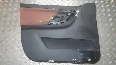 Peça sobressalente para automóvel em segunda mão forra / revestimento da porta dianteira esquerda por skoda fabia (5j2 ) 1.2 referências oem iam 5j867011
