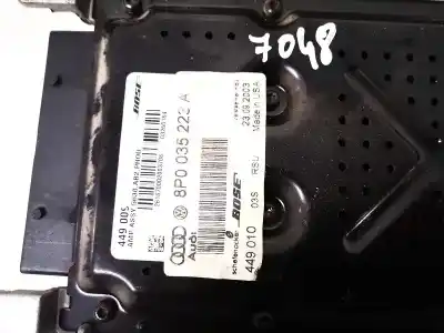 Second-hand car spare part audio system / radio cd for audi a3 (8p) 2.0 tdi oem iam references 8p0035223a  