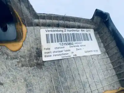 Автозапчастина б/у обработка передніх правіх дверей для opel astra h caravan 1.7 16v cdti посилання на oem iam 13153882  