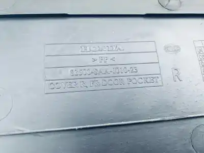 Автозапчасти б/у обивка передней правой двери за honda jazz (gd1/5) 1.2 ls ссылки oem iam 83500saaj01023  83500-saa-j010-23