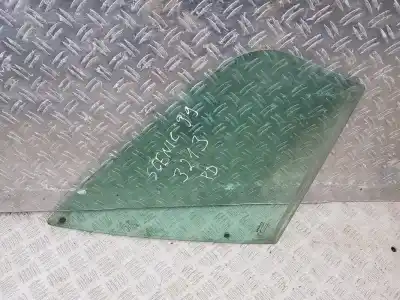 Second-hand car spare part right front triangle quarter glass for renault scenic (ja..) 1.9 d rt oem iam references 