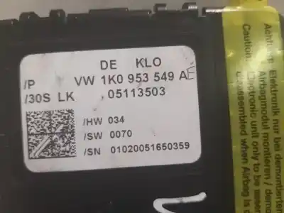 Автозапчасти б/у датчик угла поворота за skoda octavia combi (1z5) 1.9 tdi dpf ссылки oem iam 1k0953549a  05113503