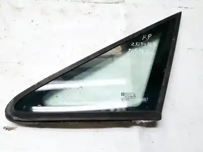 Peça sobressalente para automóvel em segunda mão vidro custódia triangular frente esquerdo por opel zafira a 1.8 16v referências oem iam 