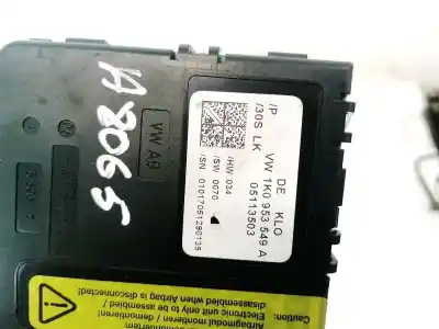 Second-hand car spare part turn angle sensor for seat altea (5p1) 1.6 oem iam references 1k0953549a  05113503