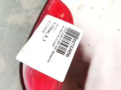 Second-hand car spare part rear left bumper lamp for audi a1 (8x) 1.6 tdi oem iam references   