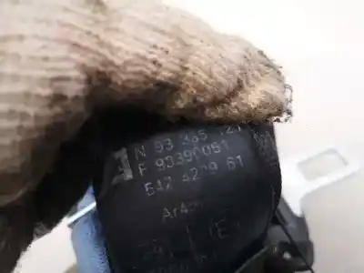 Pezzo di ricambio per auto di seconda mano cintura di sicurezza posteriore sinistra per opel meriva b 1.7 16v cdti riferimenti oem iam 93335120  n93335120, f93390051, 93390051