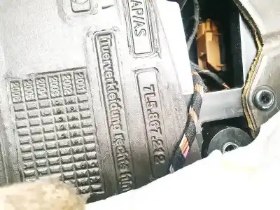 Автозапчасти б/у обивка задней правой двери за porsche cayenne, 2002.01 - 2010.06 4.5l 250kw 2002 - 2007 ссылки oem iam 7l5867212  