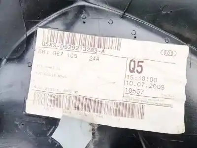Автозапчасти б/у обивка левой передней двери за audi q5 (8r) 2.0 tdi (125kw) ссылки oem iam 8r186710524a  5xs-0929213283-a