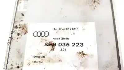 Автозапчастина б/у аудіо система / радіо cd для audi a4 b6 (8e2) 1.9 tdi quattro посилання на oem iam 8e9035223  