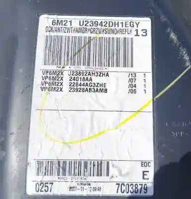 Peça sobressalente para automóvel em segunda mão forra / revestimento da porta dianteira direita por ford galaxy (ca1) 2.0 tdci cat referências oem iam   