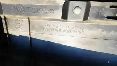 Peça sobressalente para automóvel em segunda mão forra / revestimento da porta traseira direita por mazda 3 lim. (bl) 1.6 cd diesel cat referências oem iam bbm46853x  bbm45281a