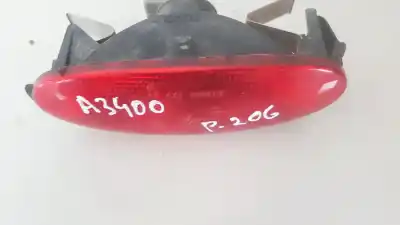 Second-hand car spare part real central fog light for peugeot 206+ 1.4 oem iam references 4510622