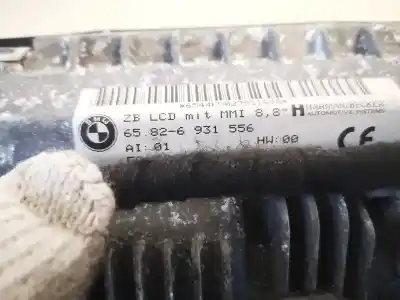 Second-hand car spare part multifunction display for bmw 7-series, e65 / e66 / e67 /e68 2001.11 - 2008.06 730 d 160kw 2002.10 - 2008.06 oem iam references 65826931556  65.82-6931556