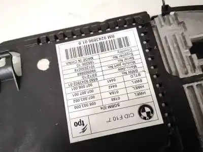 Second-hand car spare part multifunction display for bmw 5-series, f07/f10 /f11 2010.03 - 2016.12 2.0 d 135kw 2010.03 --> oem iam references 9243896019   Second-hand car spare part multifunction display for bmw 5-series, f07/f10 /f11 2010.03 - 2016.12 2.0 d 135kw 2010.03 --> oem iam references 9243896019