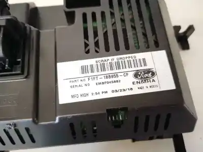 Second-hand car spare part multifunction display for ford focus lim. (cb8) 1.0 ecoboost cat oem iam references f1ft-18b955-cf  f1ft-18b955-cf