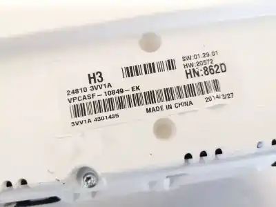 Peça sobressalente para automóvel em segunda mão quadrante por nissan note (e11e) 1.5 dci turbodiesel cat referências oem iam 248103vv1a  vpcasf-10849-ek