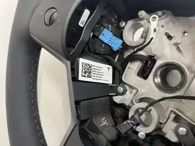 Second-hand car spare part steering wheel for tesla model y, 2020 --> 75dkwh rwd 255kw 347ag 2020 --> oem iam references 162659900c  dne23094500254, 0131802915, 0131802916
