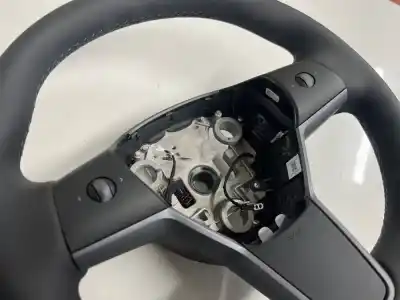 Second-hand car spare part steering wheel for tesla model y, 2020 --> 75dkwh rwd 255kw 347ag 2020 --> oem iam references 162659900c  dne23094500254, 0131802915, 0131802916