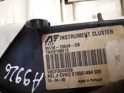 Peça sobressalente para automóvel em segunda mão quadrante por ford galaxy (vx) 1.9 tdi cat referências oem iam 7m0919861e  95vw-10849-db