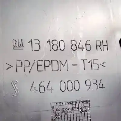 Tweedehands auto-onderdeel plasticen voor bmw 3 (e30) m3 2.3 oem iam-referenties 13180846  46400934