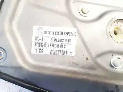 Автозапчастина б/у регулятор вікна передній лівий для skoda superb (3u4) 2.0 tdi dpf посилання на oem iam 3t0837401b  121976