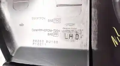 Pezzo di ricambio per auto di seconda mano plastica per nissan note (e11e) 1.5 dci turbodiesel cat riferimenti oem iam 682009u100  p10211