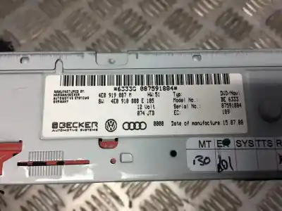 Автозапчастина б/у аудіо система / радіо cd для audi a5 cabriolet (8f7) 3.0 tdi quattro посилання на oem iam 4e0919887m  4e0910888e
