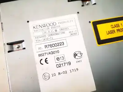 Автозапчасти б/у аудиосистема / радио cd за subaru legacy berl. b13 (bl) 2.5 se ссылки oem iam 86271ag010  